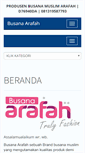 Mobile Screenshot of busanaarafah.com